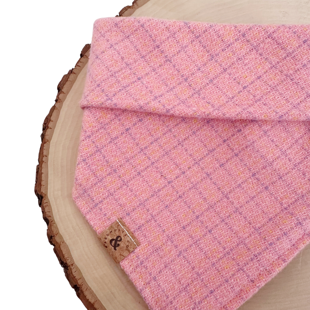 strawberry shortcake plaid dog bandana