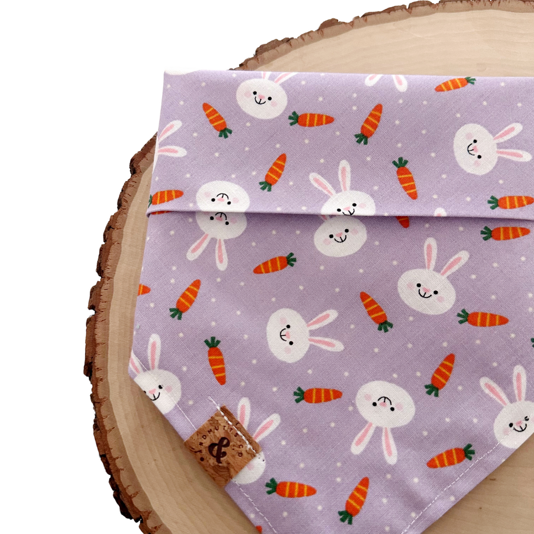 hoppily ever after dog bandana