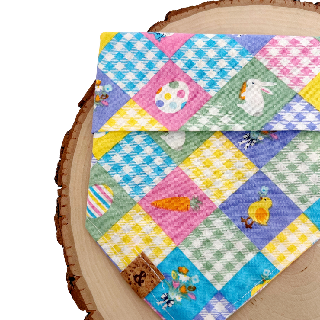 easter picnic dog bandana