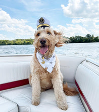 Load image into Gallery viewer, seas the day dog bandana
