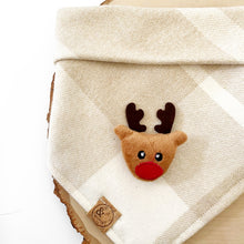 Load image into Gallery viewer, LAST CHANCE! ugly sweater: reindeer edition dog bandana
