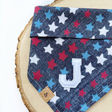 Load image into Gallery viewer, stargazer letterman dog bandana
