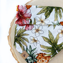 Load image into Gallery viewer, tropical hibiscus dog bandana
