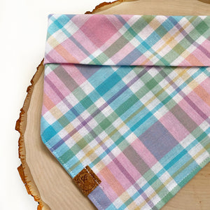 LAST CHANCE! plaidful dog bandana (XS only)