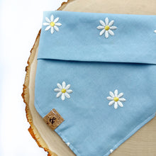 Load image into Gallery viewer, daisy blooms dog bandana
