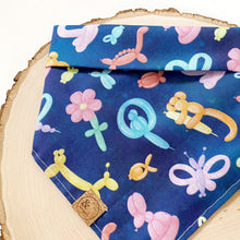 Load image into Gallery viewer, midnight circus dog bandana
